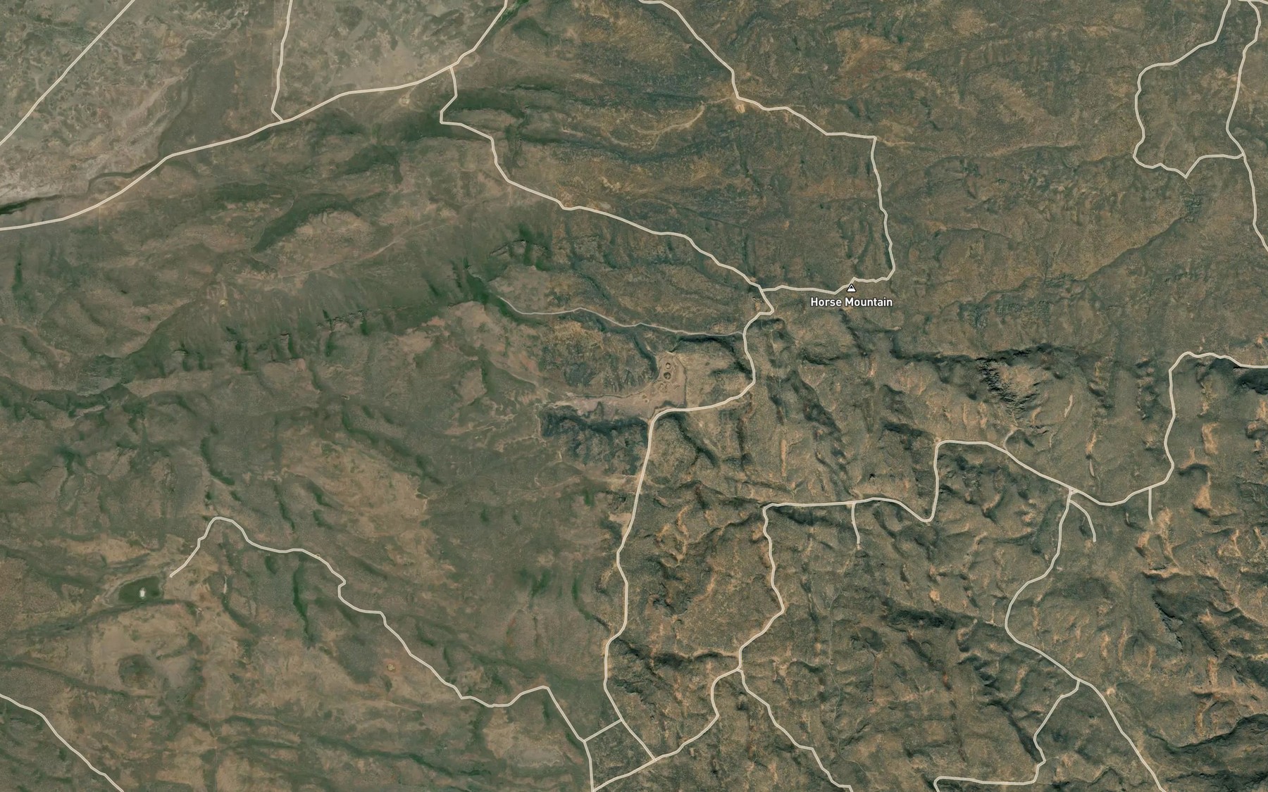 Satellite map of the Summit Reservoir