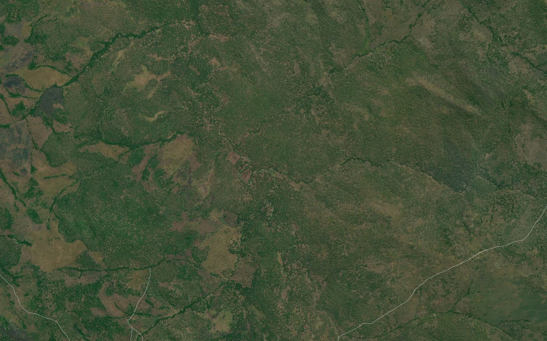 Satellite map of the Ozio
