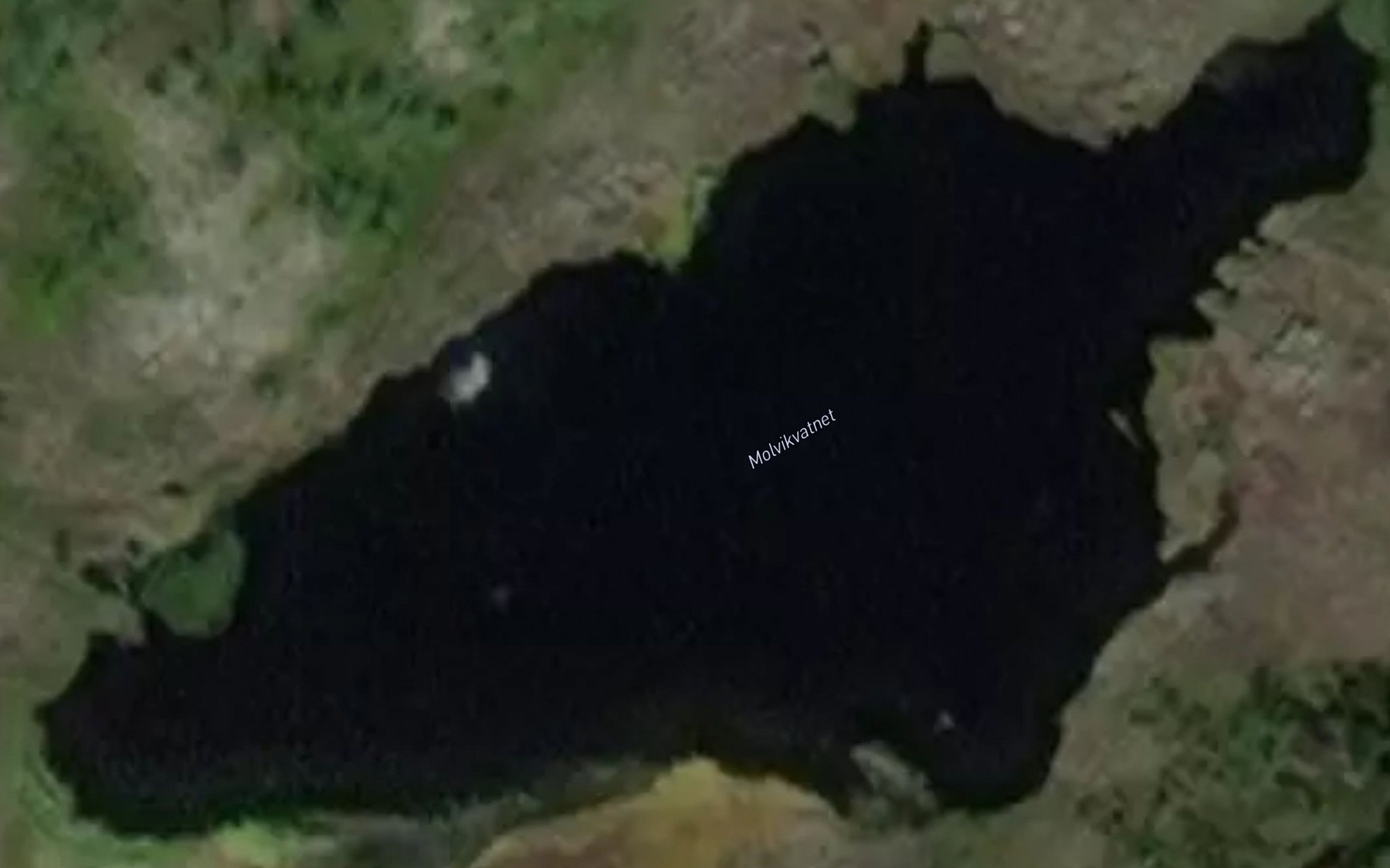 Satellite map of the Molvikvatnet