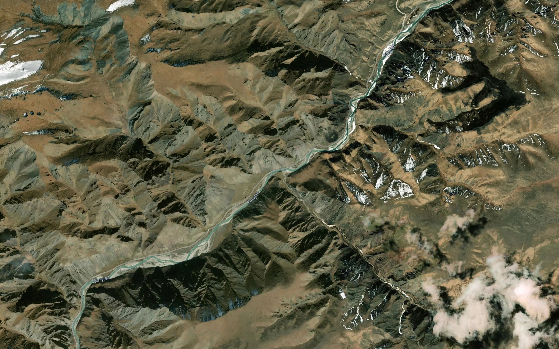Satellite map of the Shilun
