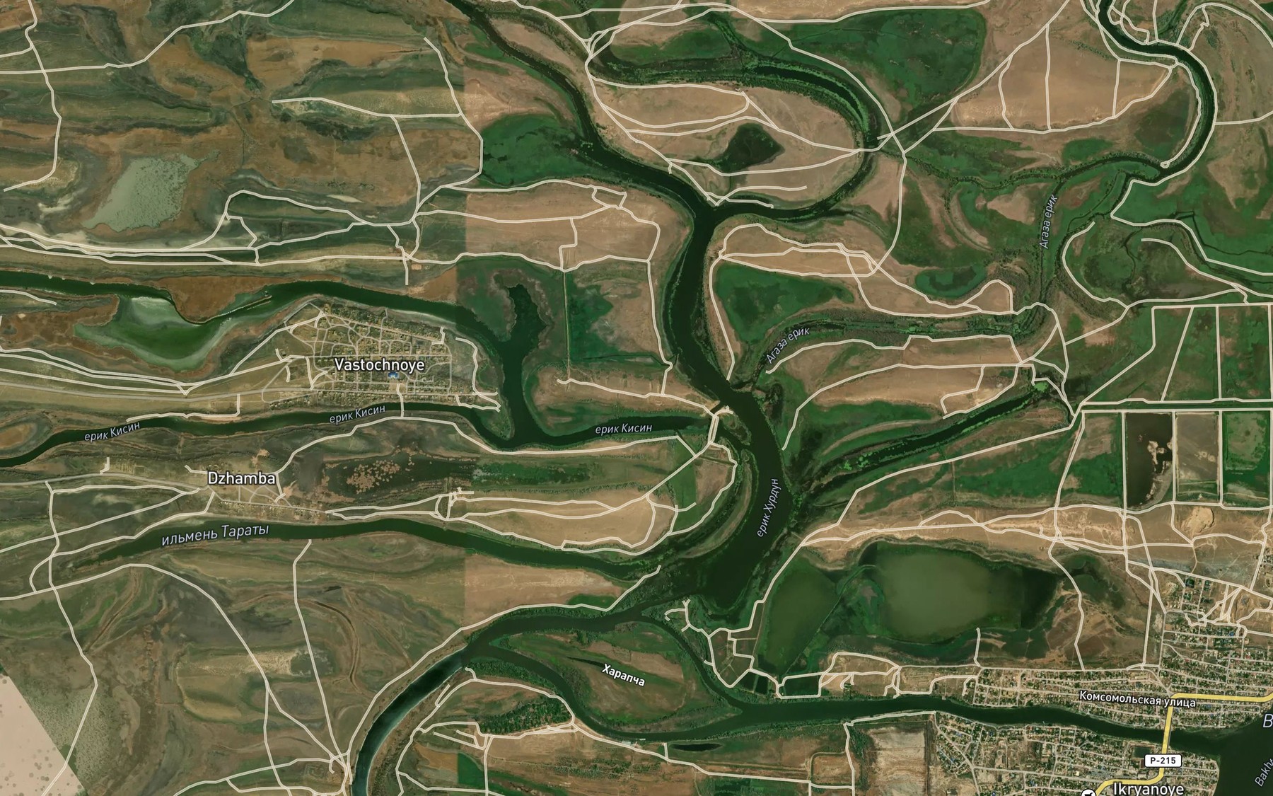 Satellite map of the Rybnyy Promysel Konechnoye