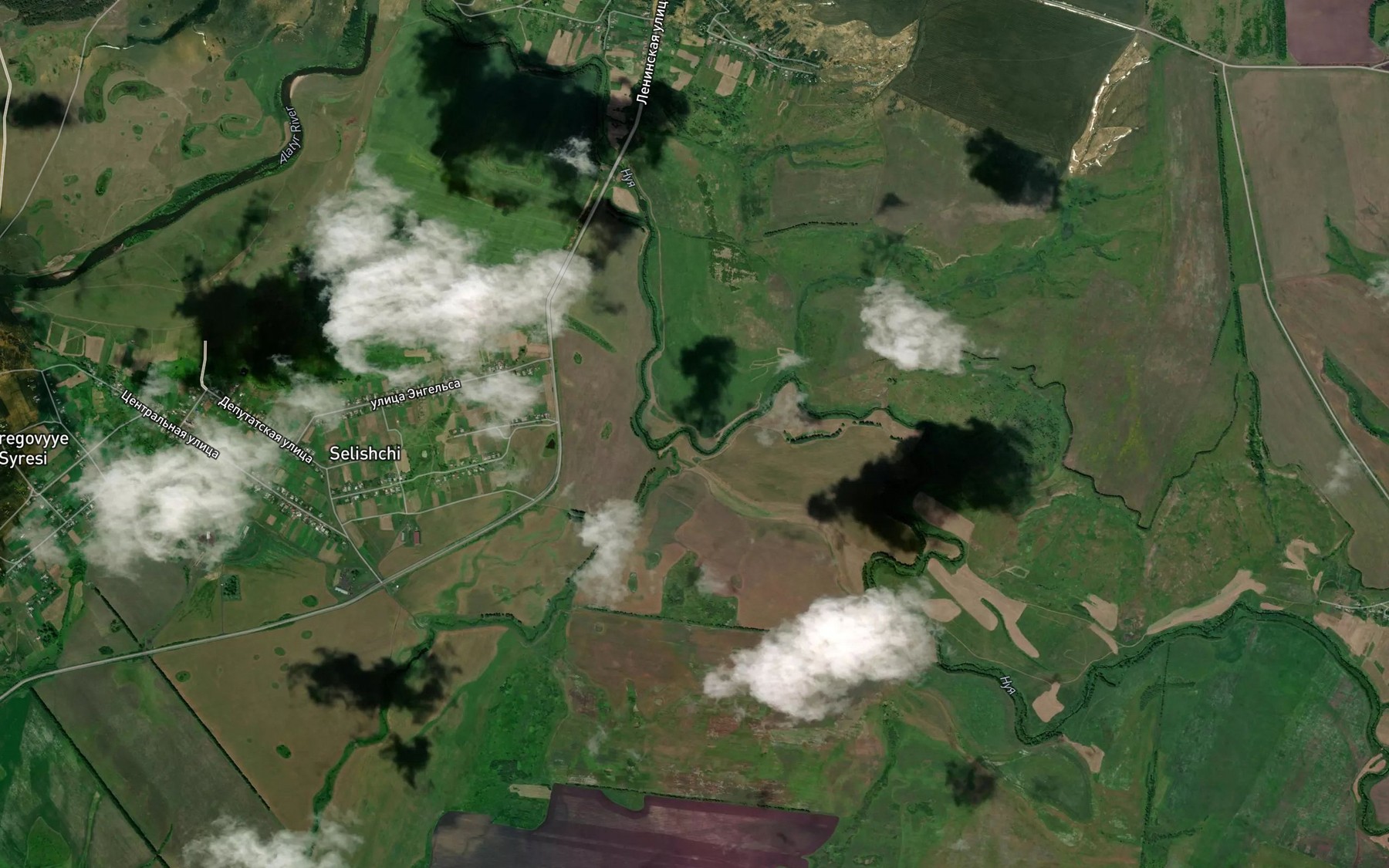 Satellite map of the Mochalishche