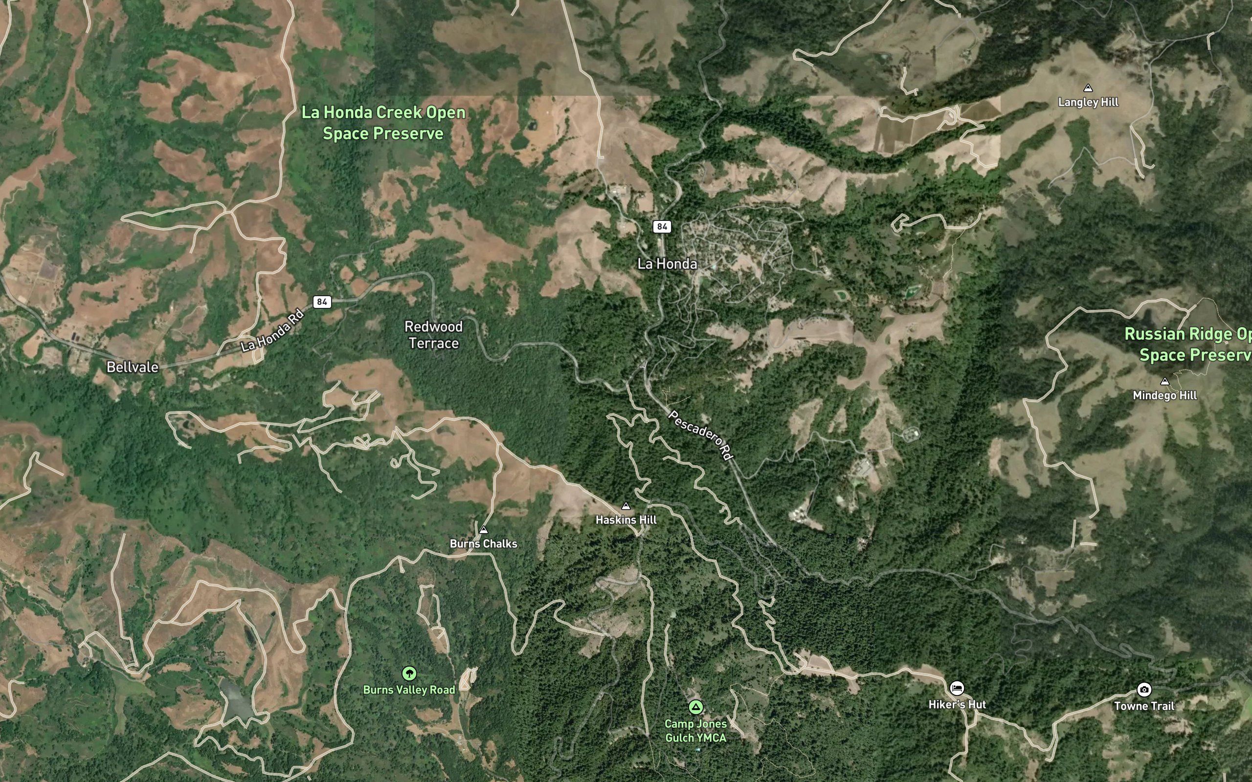 La Honda Creek