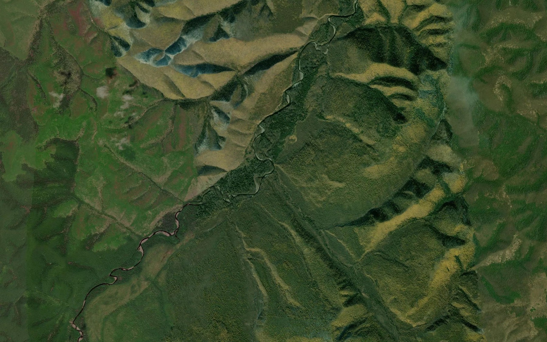 Satellite map of the Mokhovoy