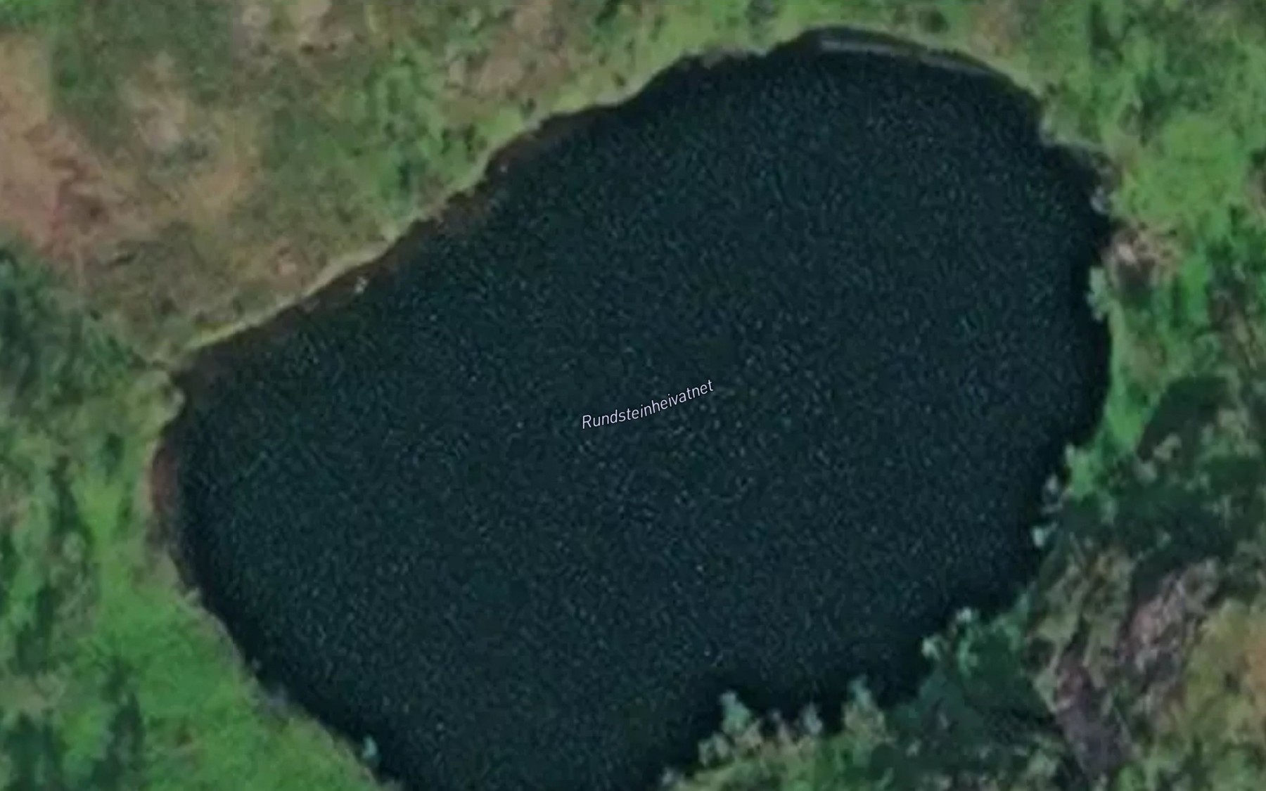 Satellite map of the Rundsteinheivatnet