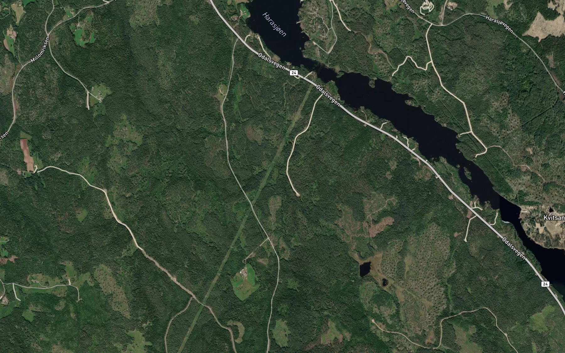 Satellite map of the Sundaa