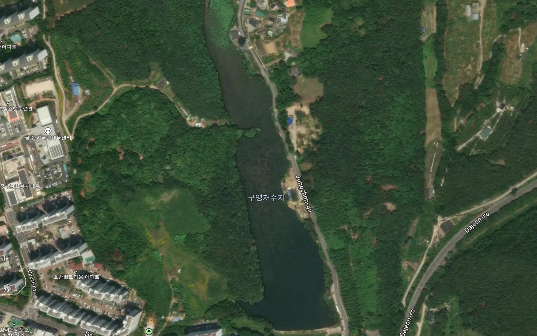 Satellite map of the Saemot