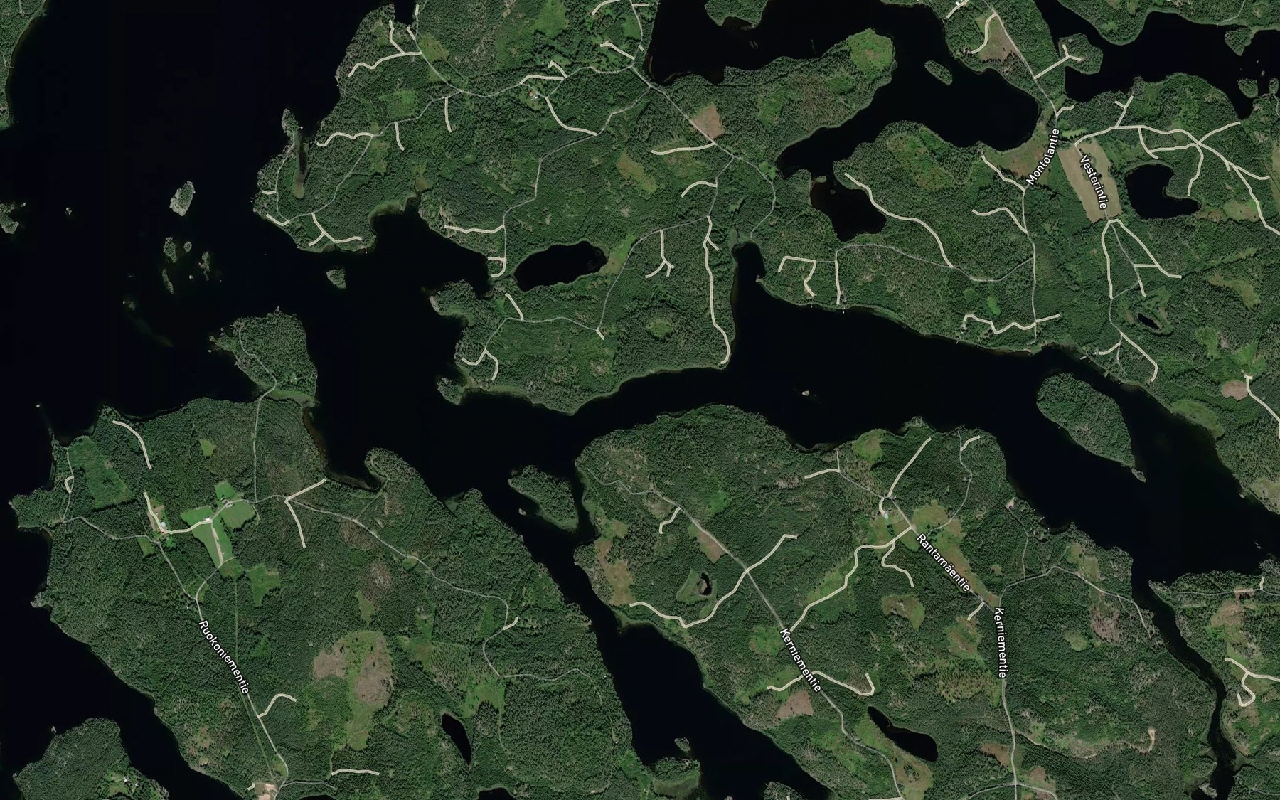 Satellite map of the Heposalmi