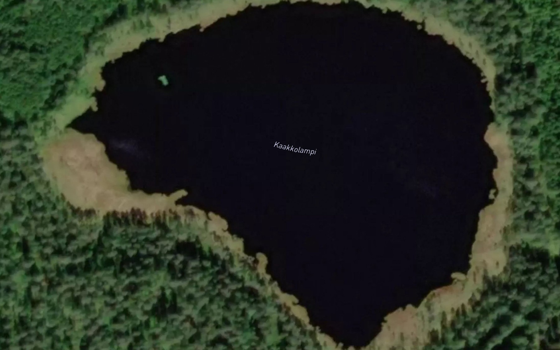 Satellite map of the Kaakkolampi