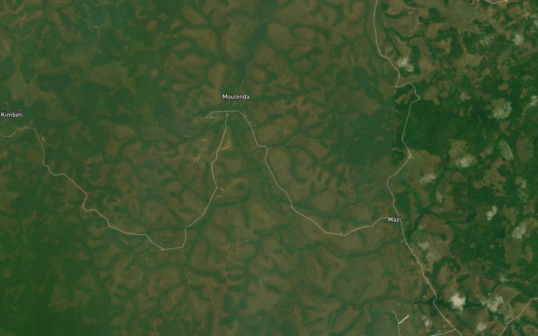 Satellite map of the Mikengui