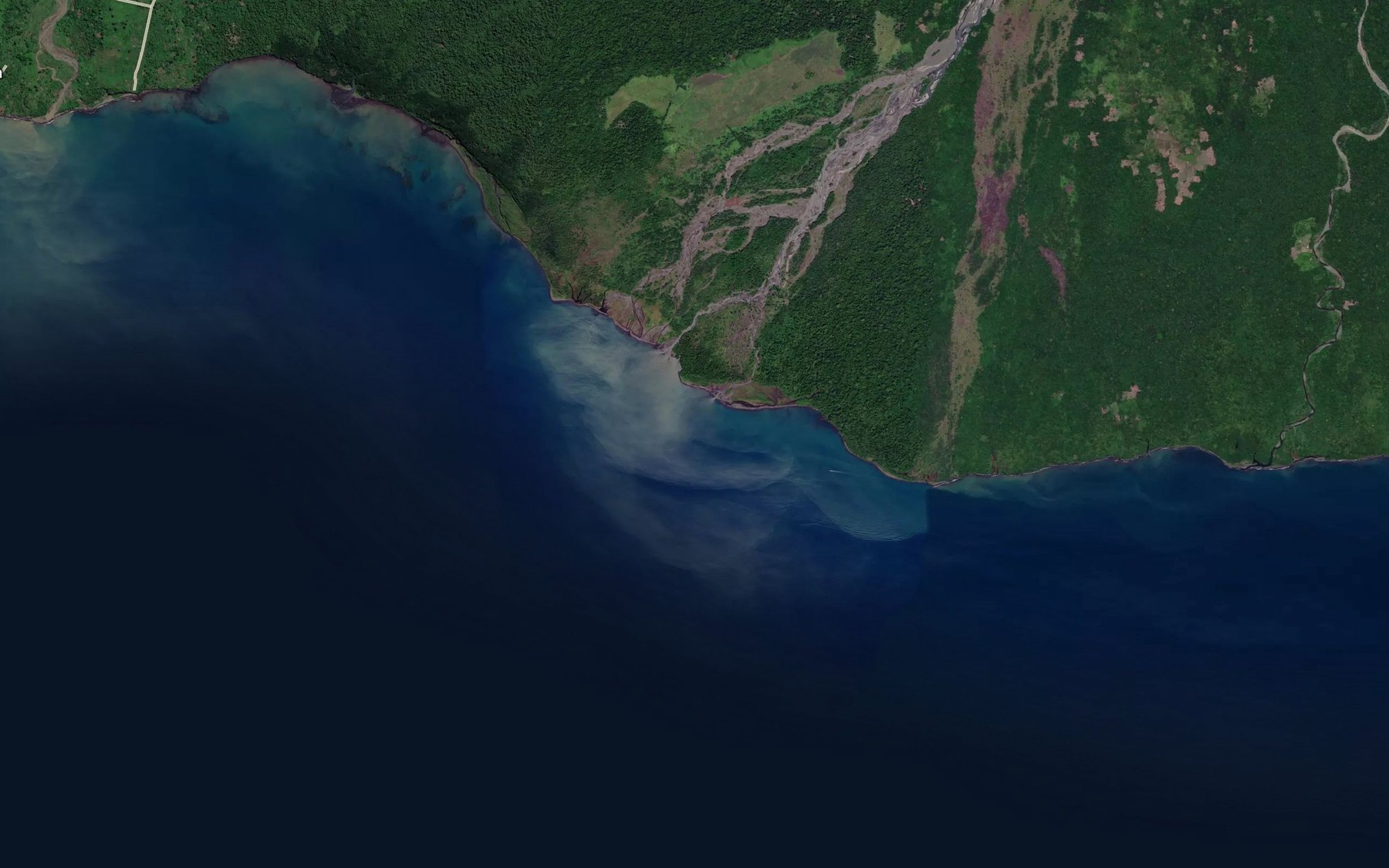 Satellite map of the Buoc Creek