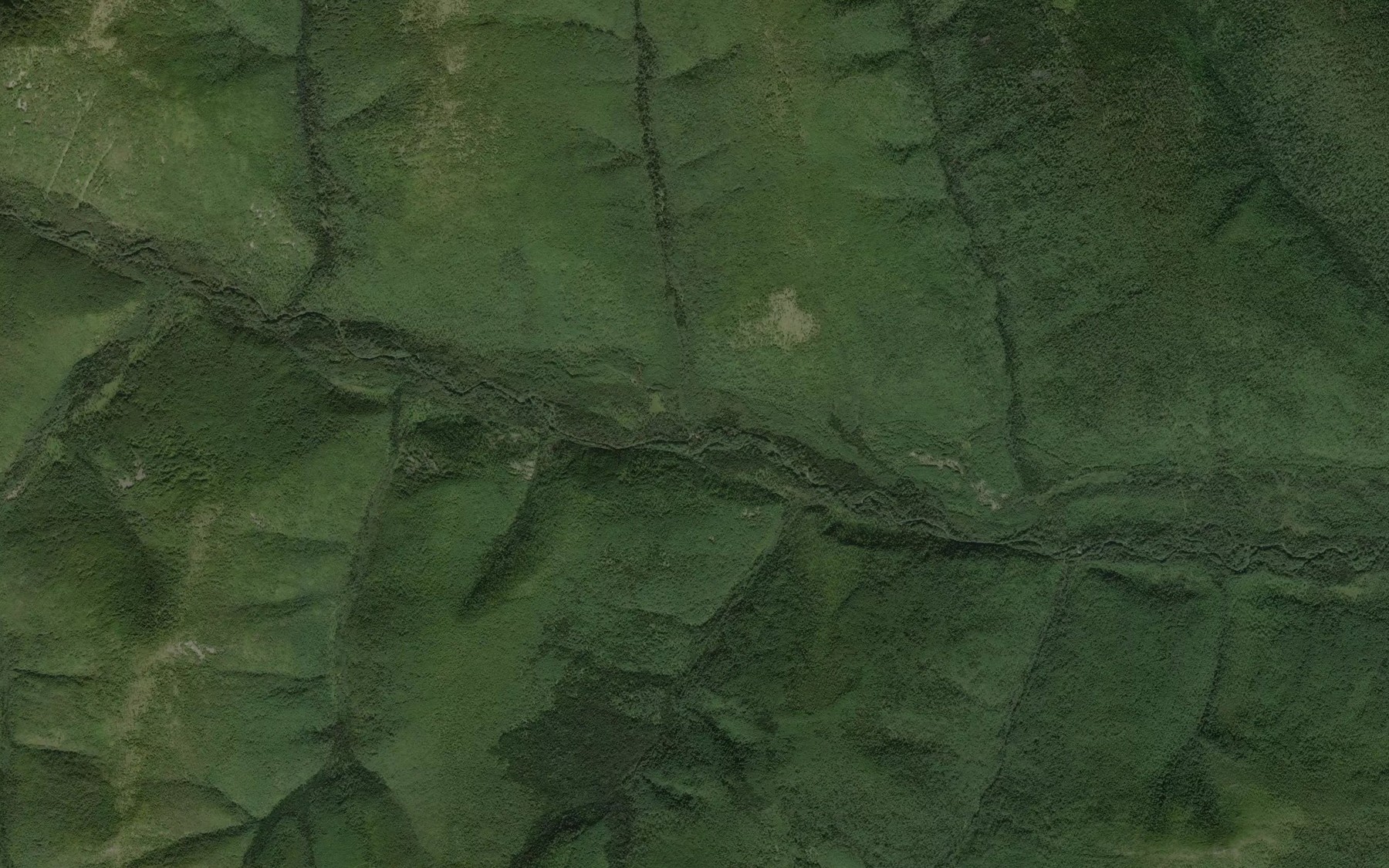 Satellite map of the Sredniy Pryamoy