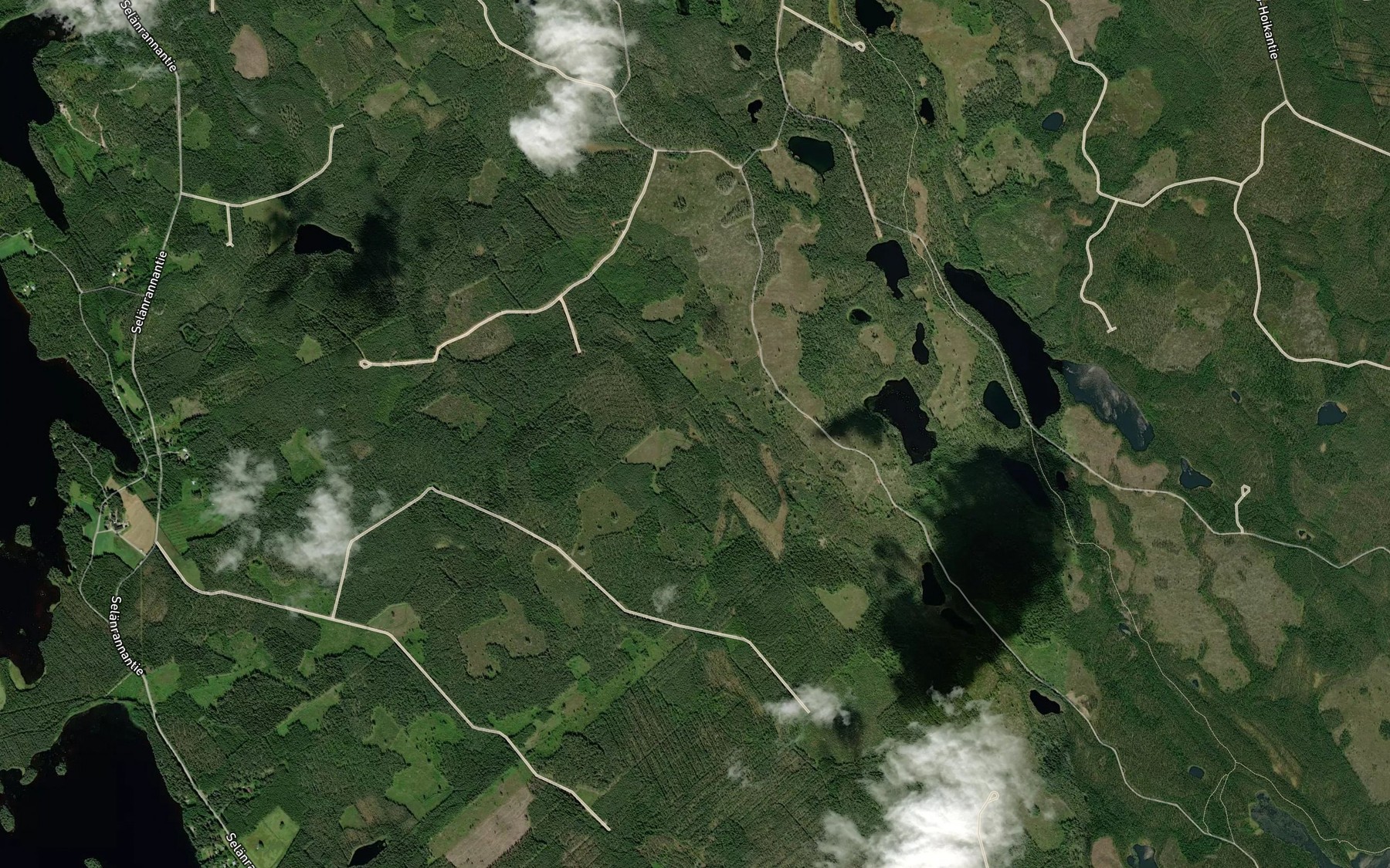Satellite map of the Nurkkalampi