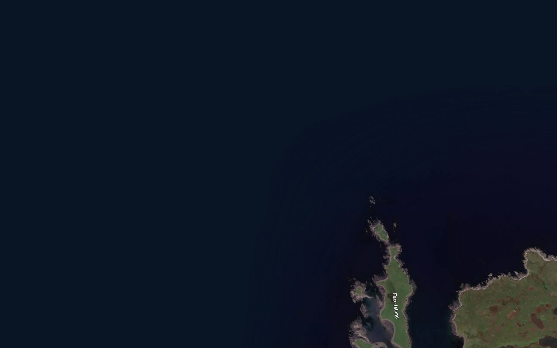 Satellite map of the Yukon Reef