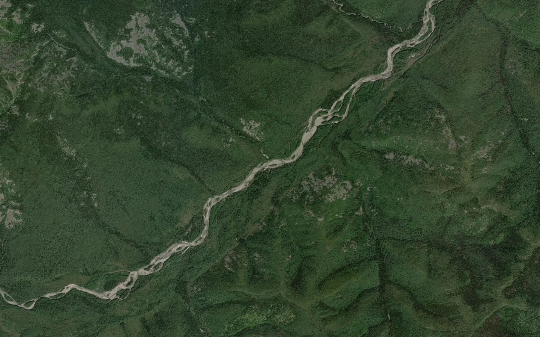 Satellite map of the Khitryy