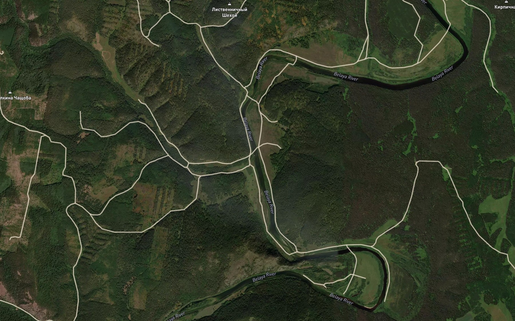 Satellite map of the Kardyk