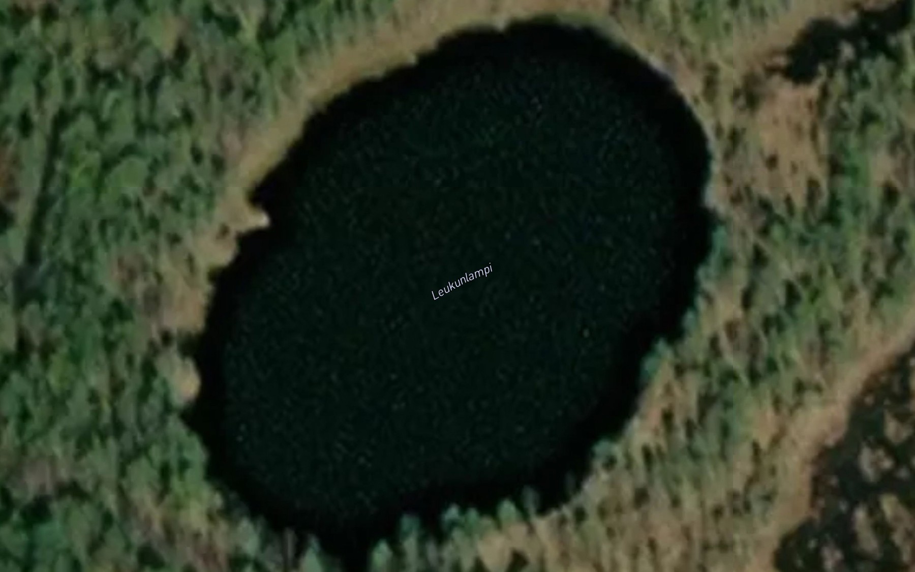 Satellite map of the Leukunlampi