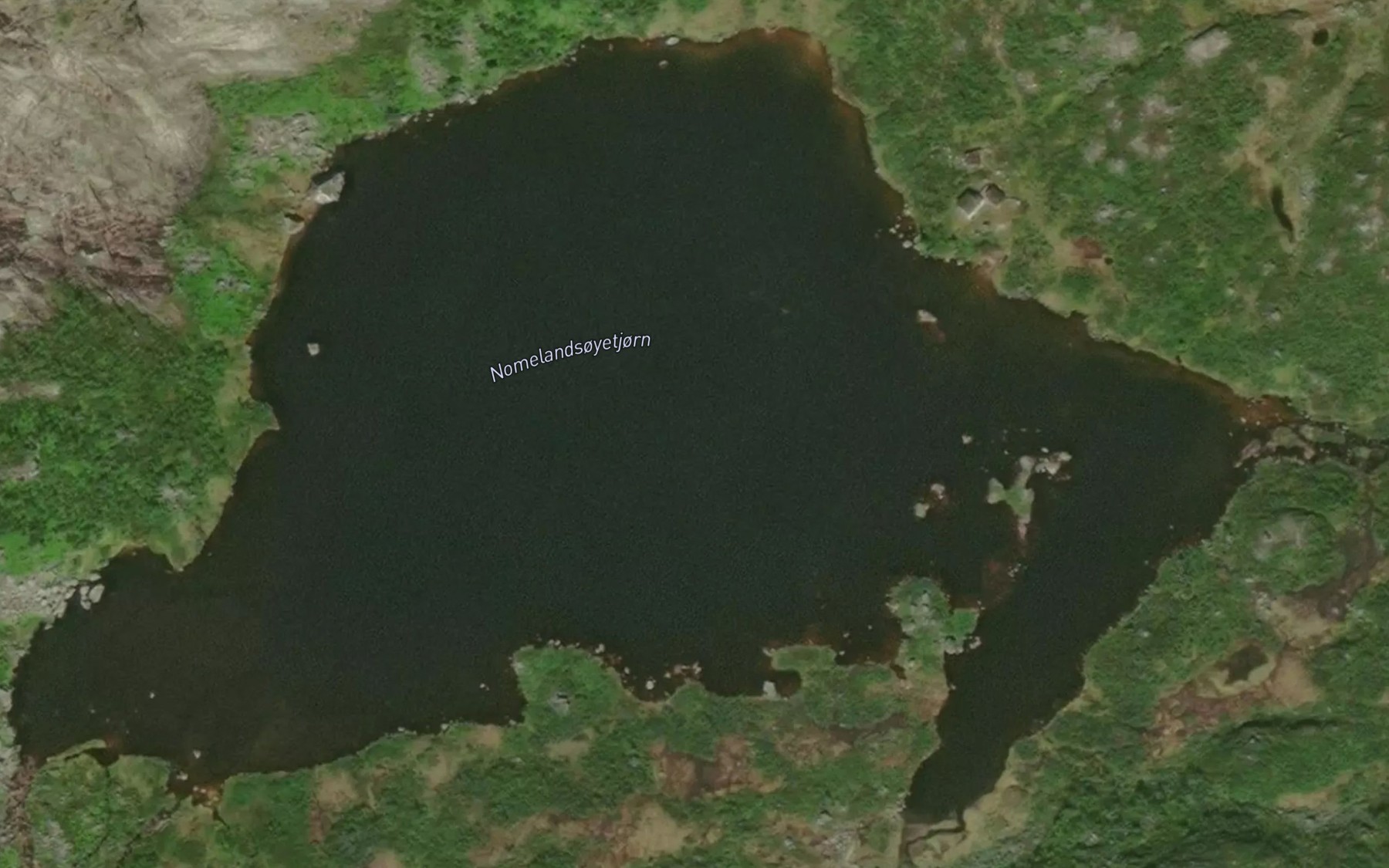 Satellite map of the Nomelandsoydetjorni
