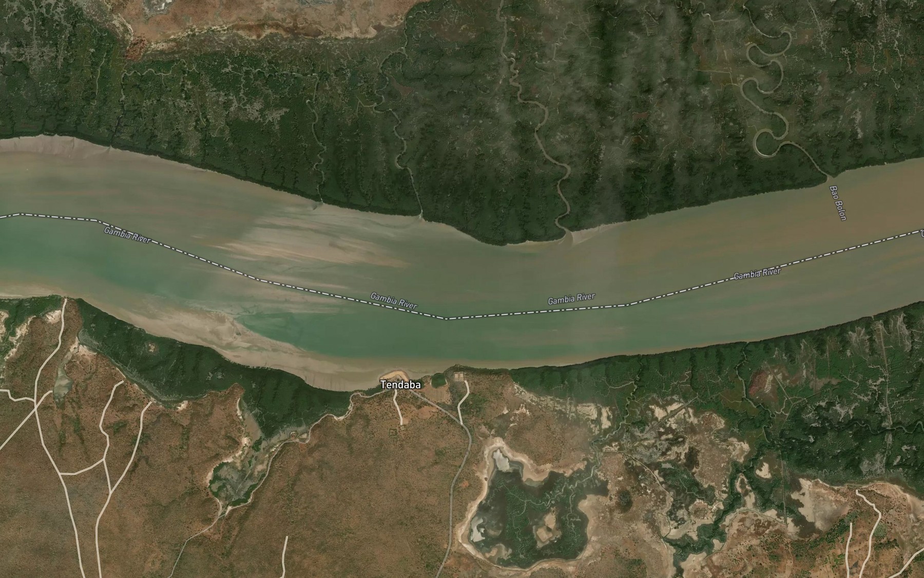 Satellite map of the Duntu Malang Bolon