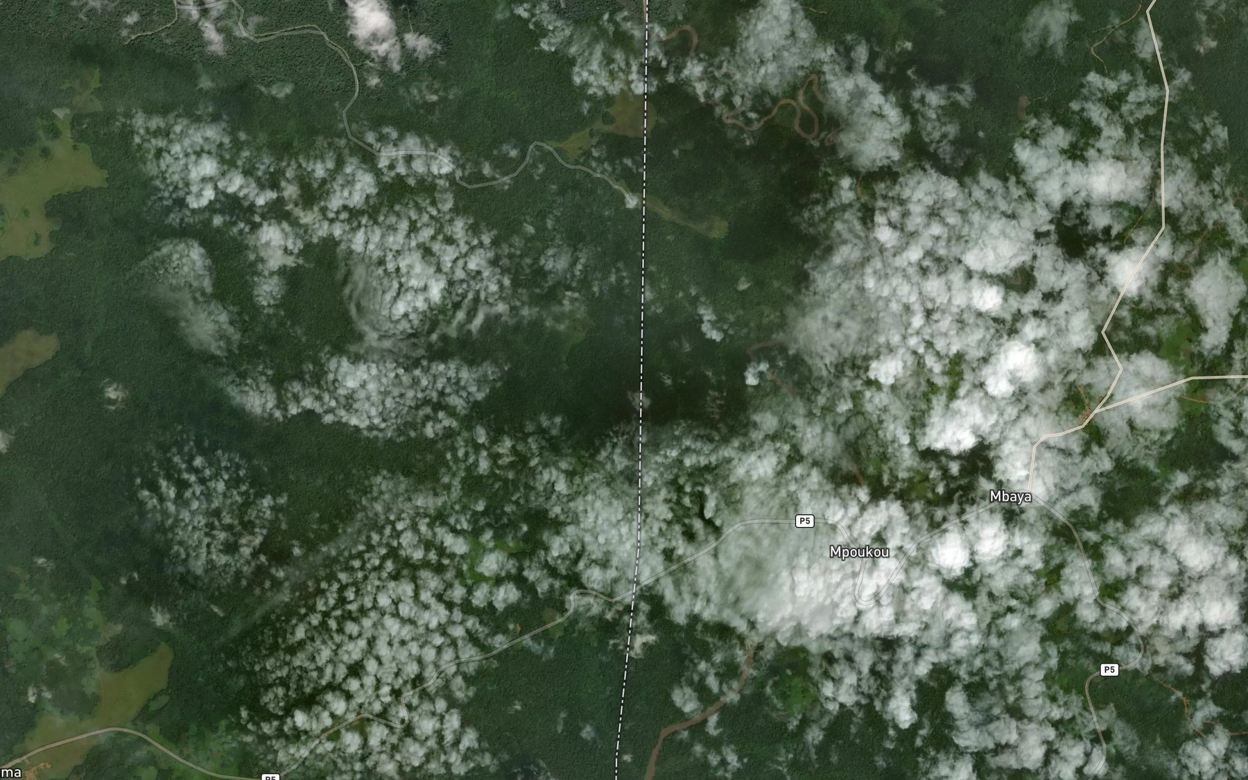 Satellite map of the Gnimi