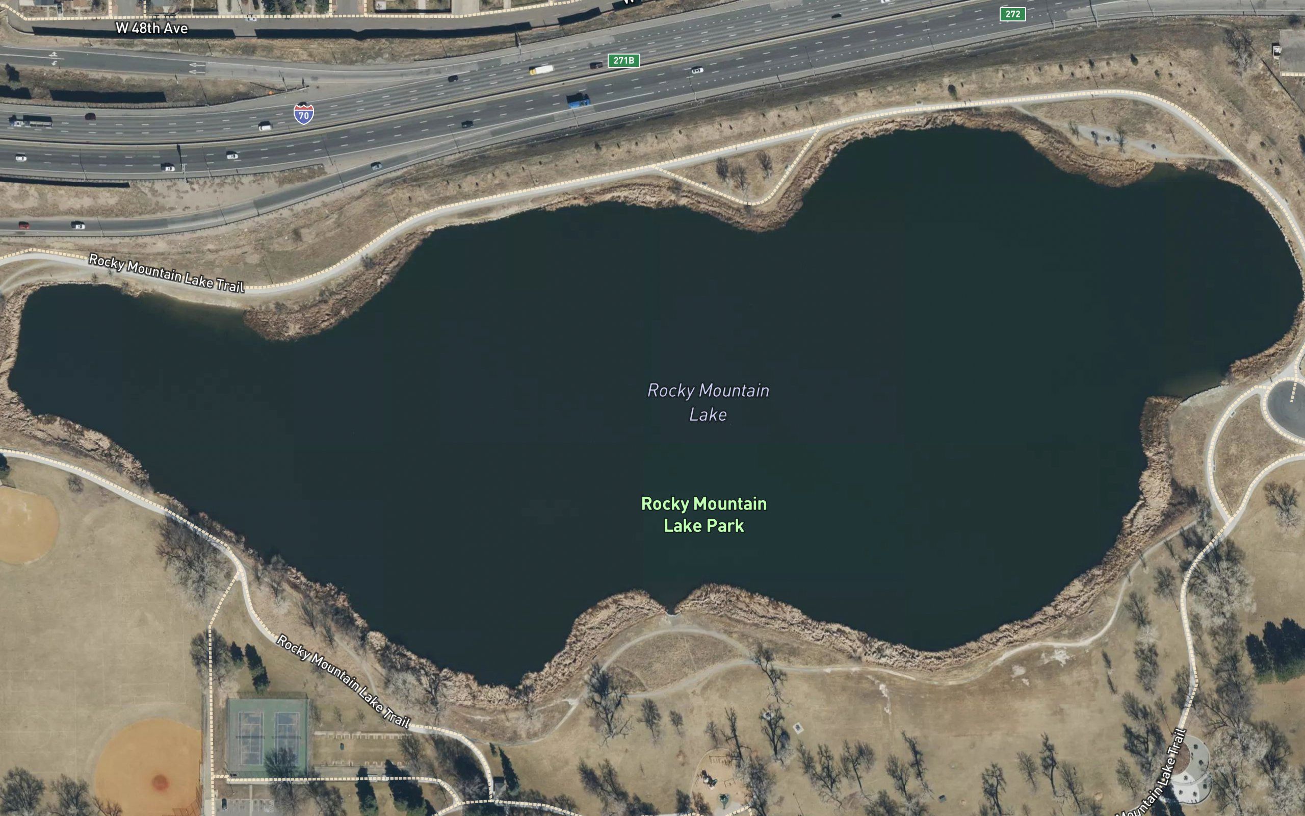 Rocky Mountain Lake