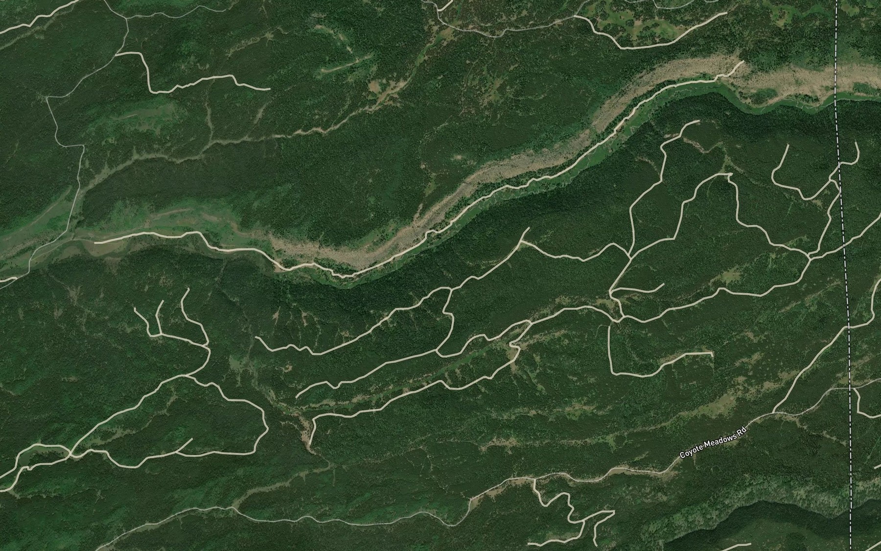 Satellite map of the Buggy Spring