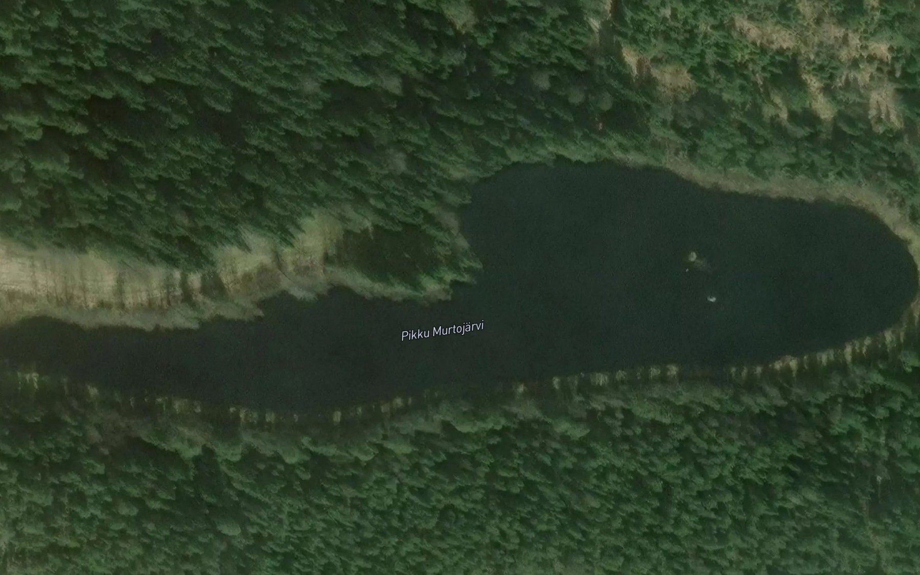 Satellite map of the Pikku Murtojarvi