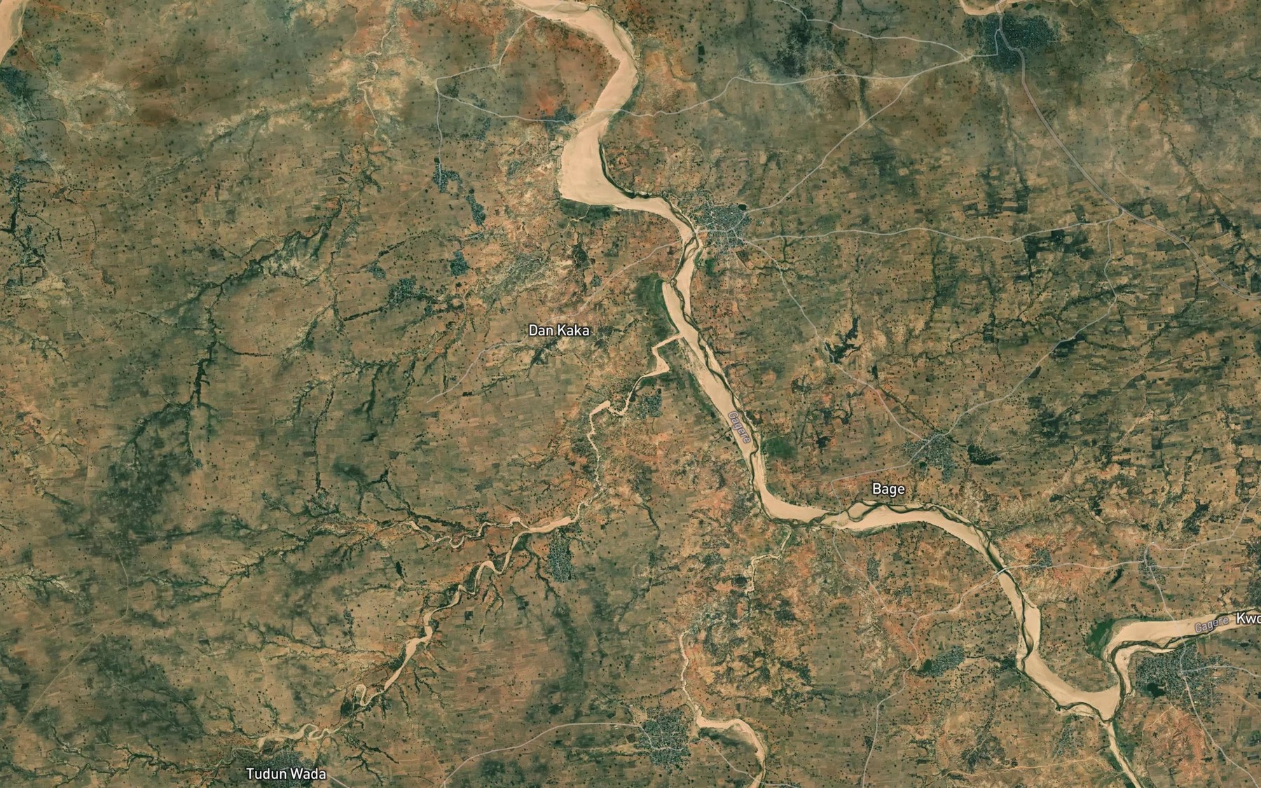 Satellite map of the Fema