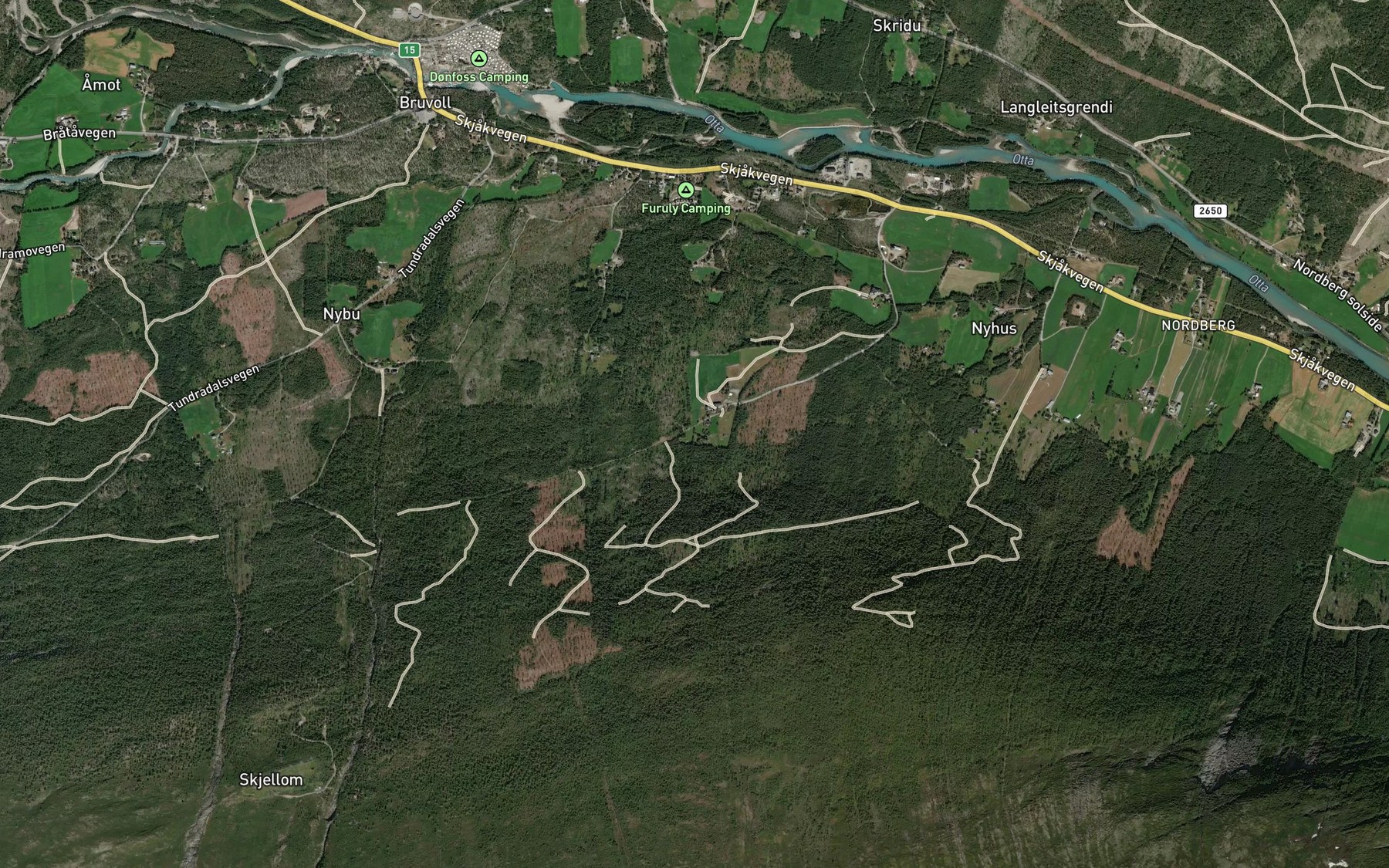 Satellite map of the Storligrovi,nordre