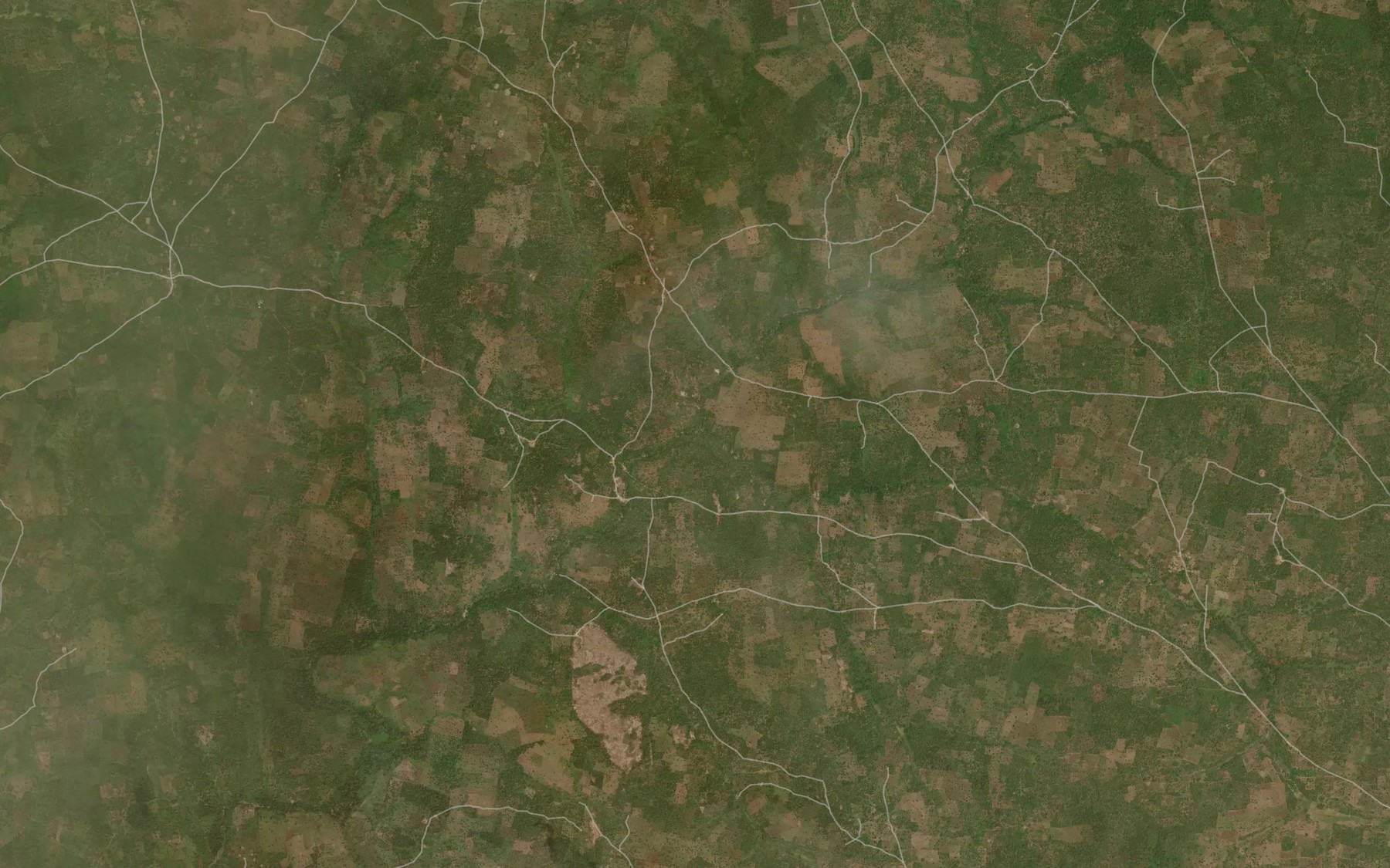 Satellite map of the River Sarumi