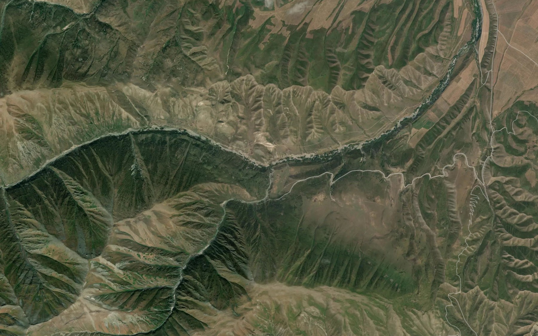 Satellite map of the Kaldoma