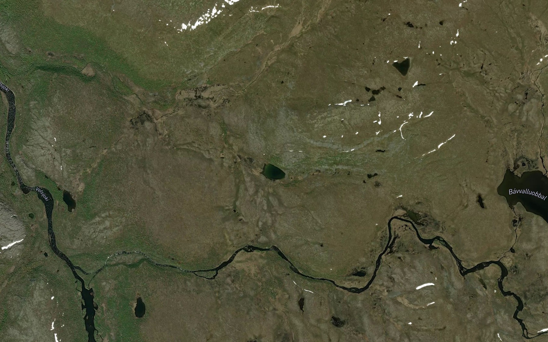 Satellite map of the Ravdolattu