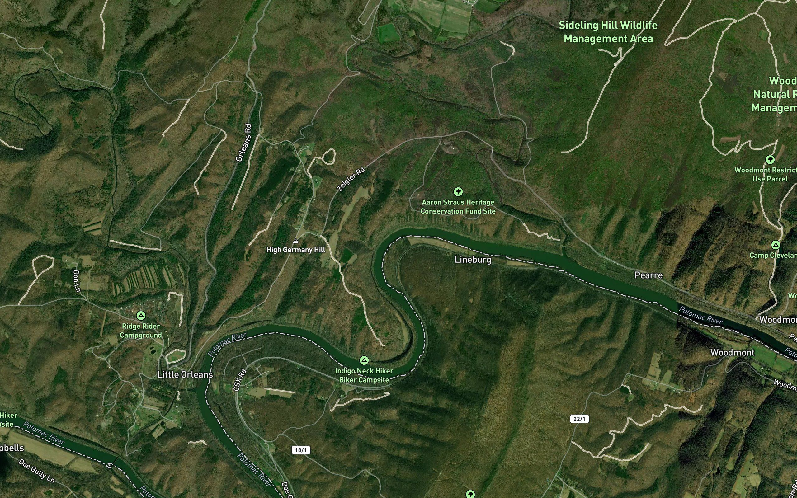 Turkey Foot Bend