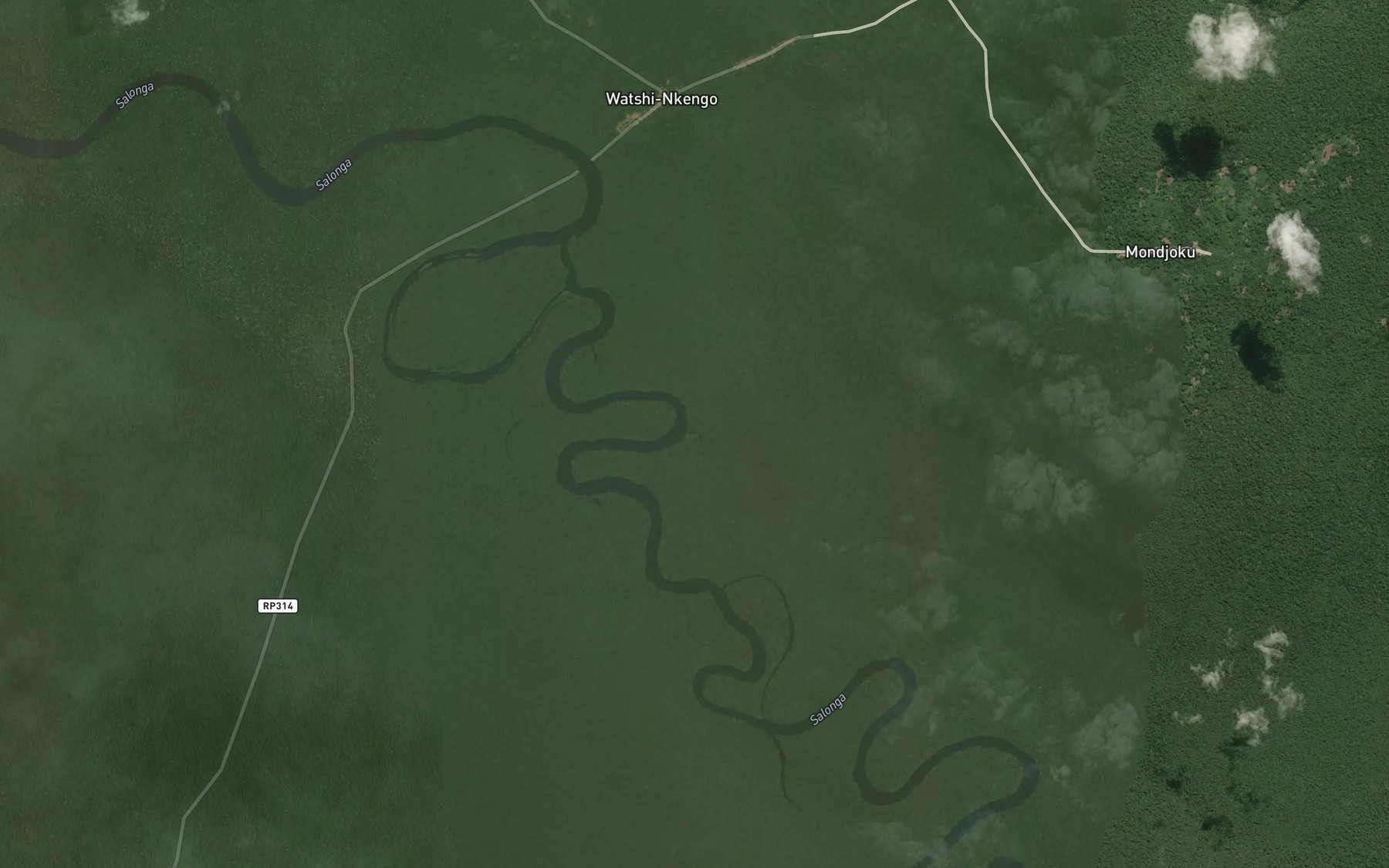 Satellite map of the Beale