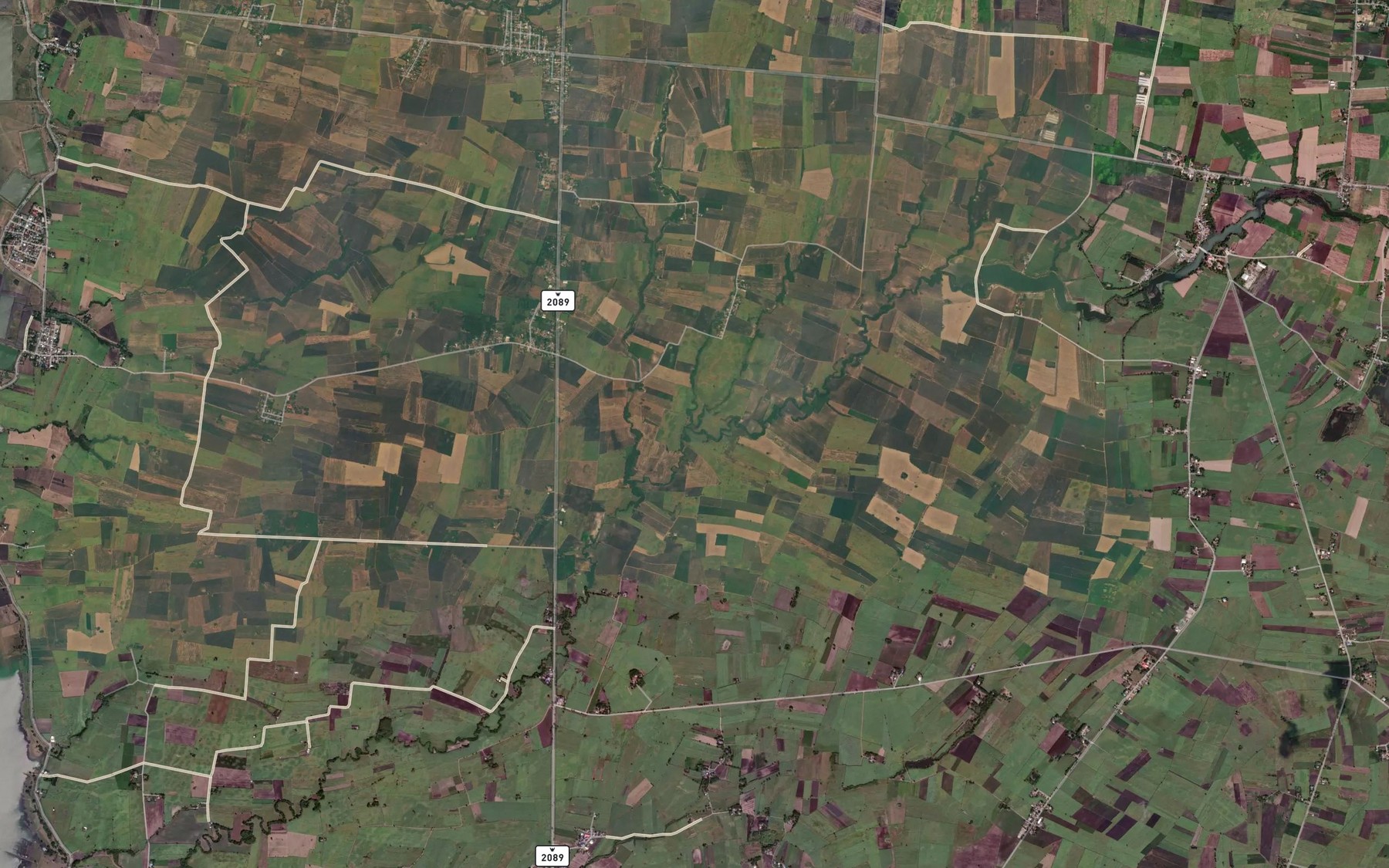Satellite map of the Khlong Lan