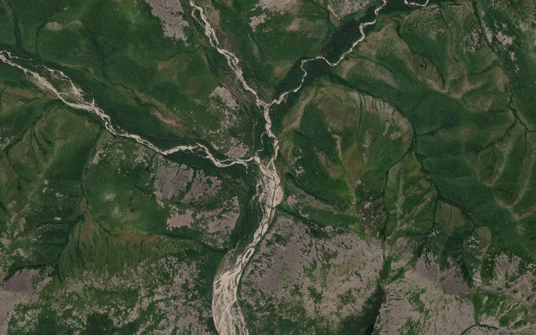 Satellite map of the Kuran-Kinda