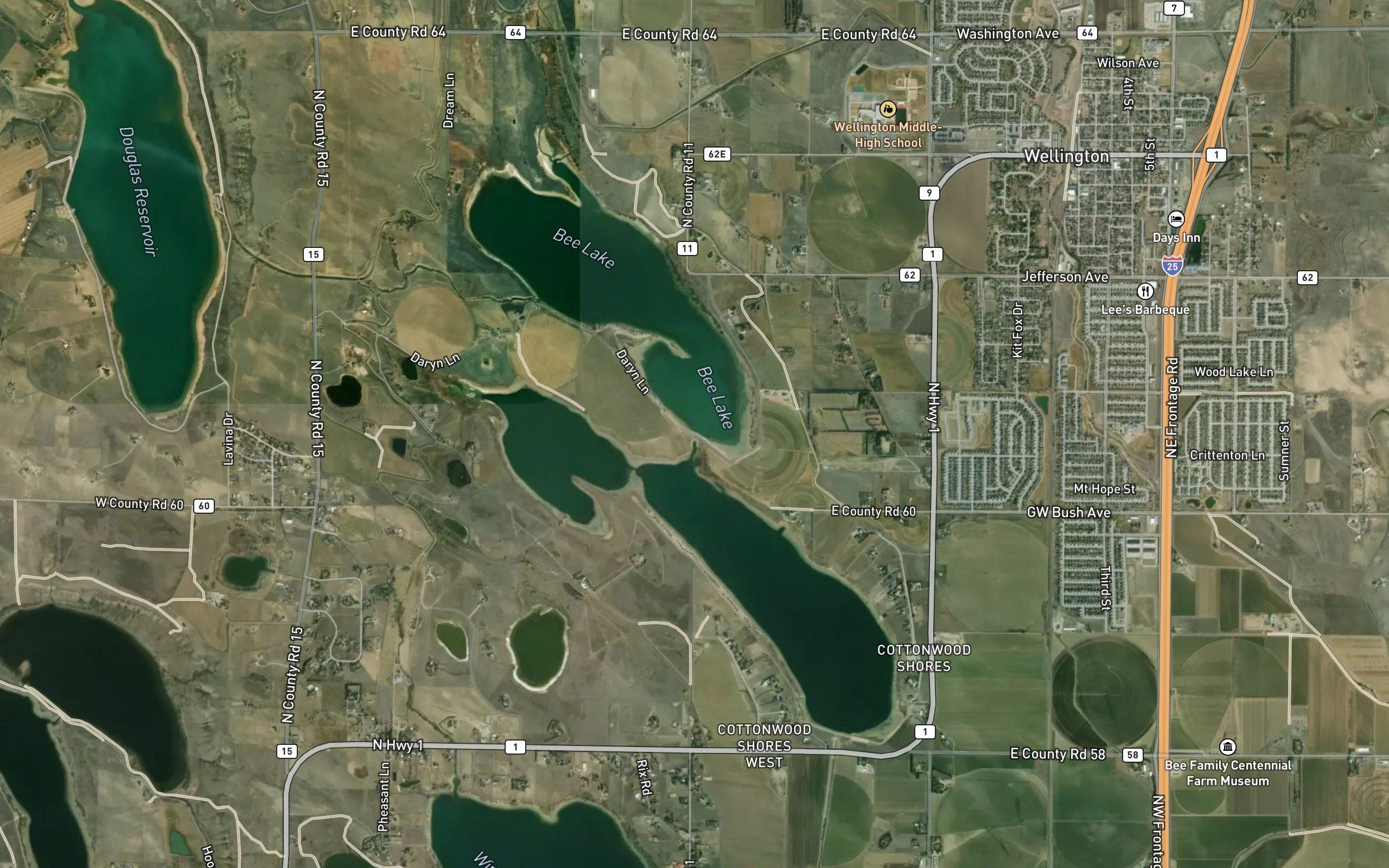 Bee Lake Reservoir Number 5