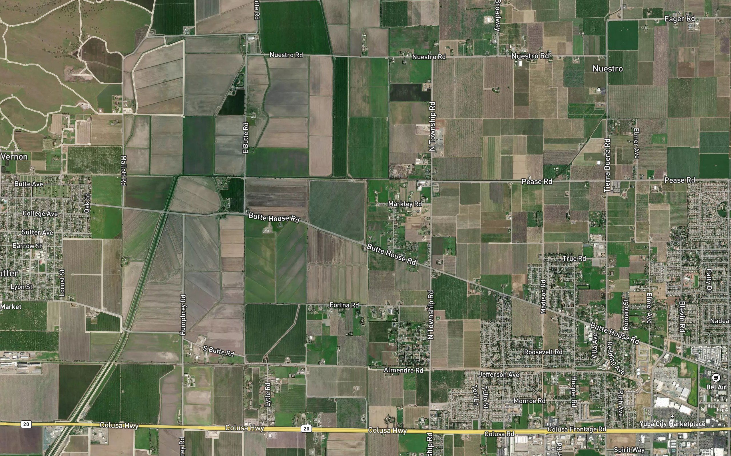 Sutter County Extension Canal