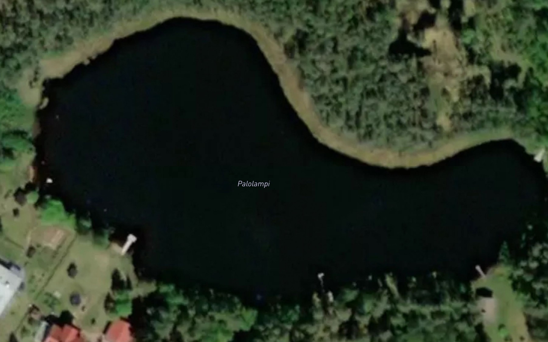 Satellite map of the Palolampi