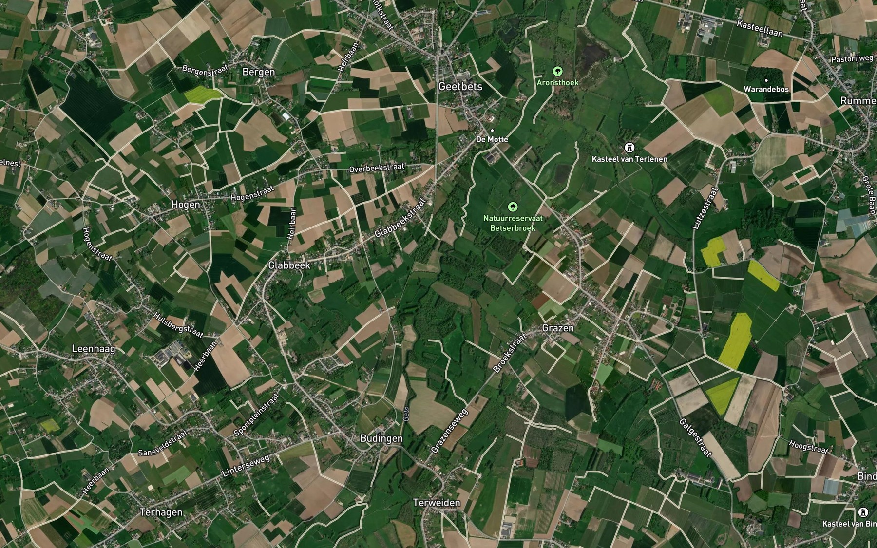 Satellite map of the Roelbeek