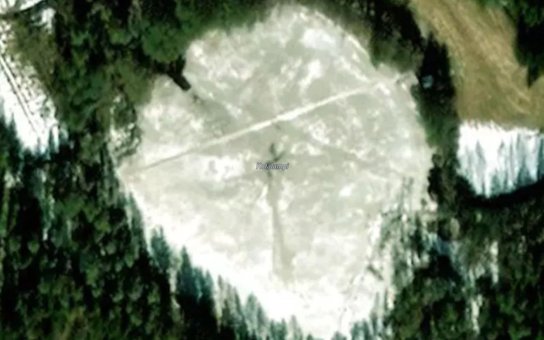 Satellite map of the Kotalampi