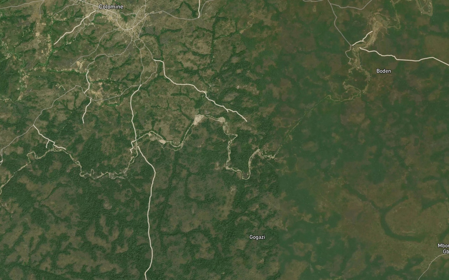 Satellite map of the Libebinge