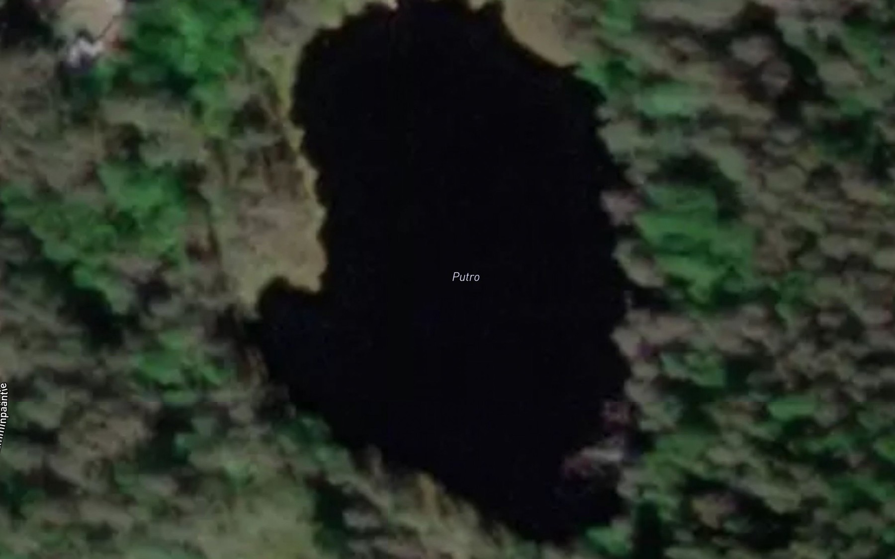 Satellite map of the Putro