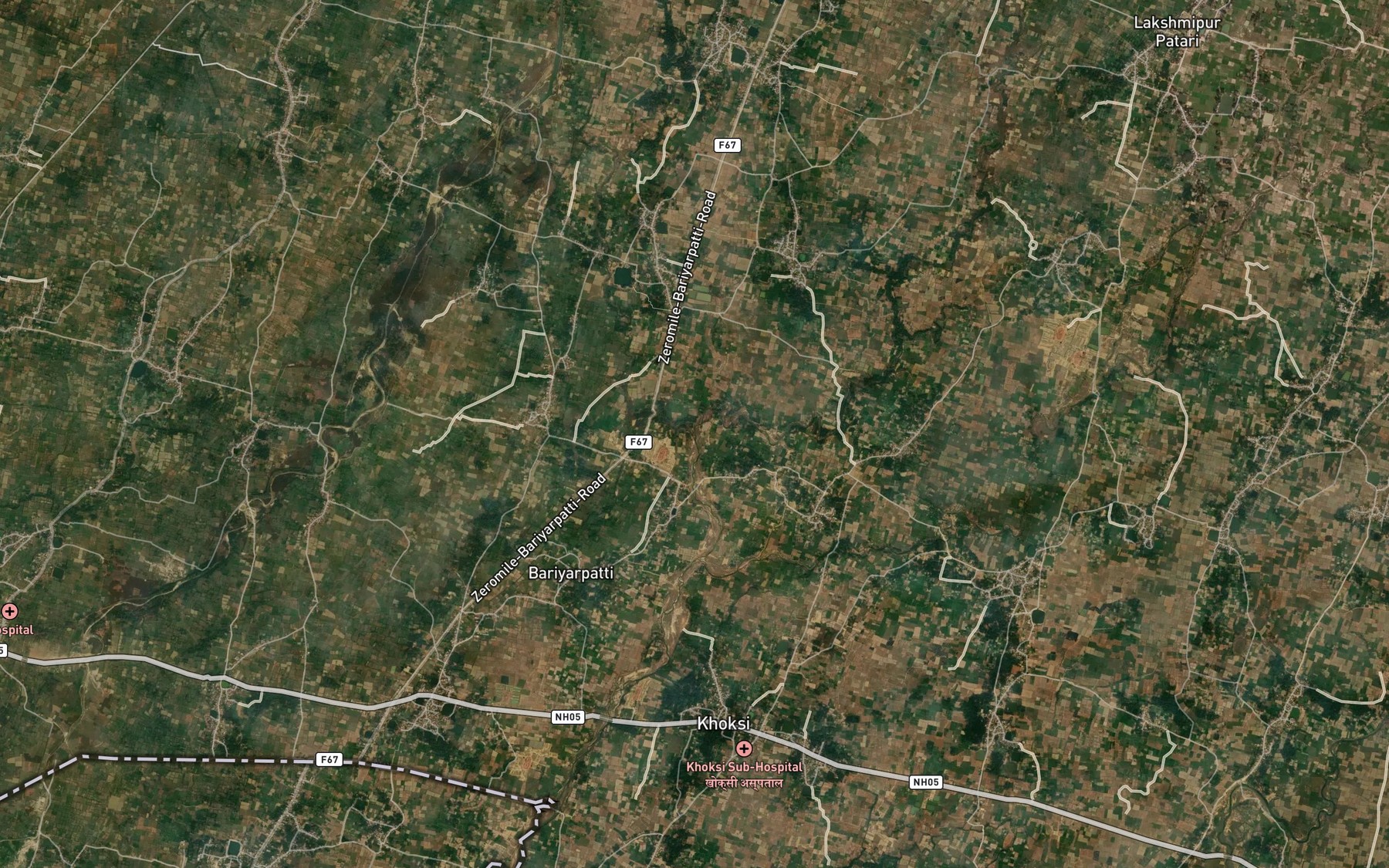 Satellite map of the Kataniya Nadi