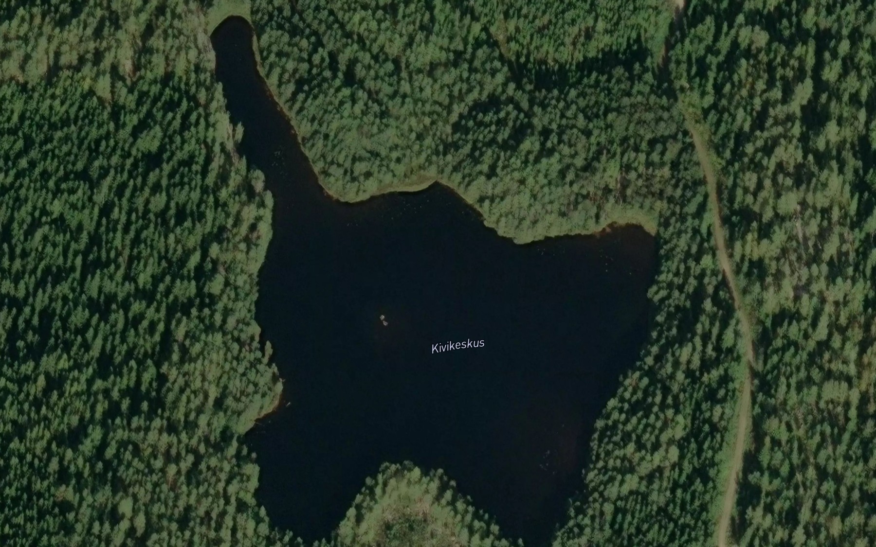 Satellite map of the Kivikeskus