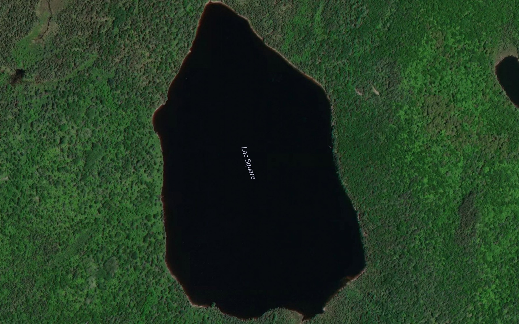 Satellite map of the Lac Square