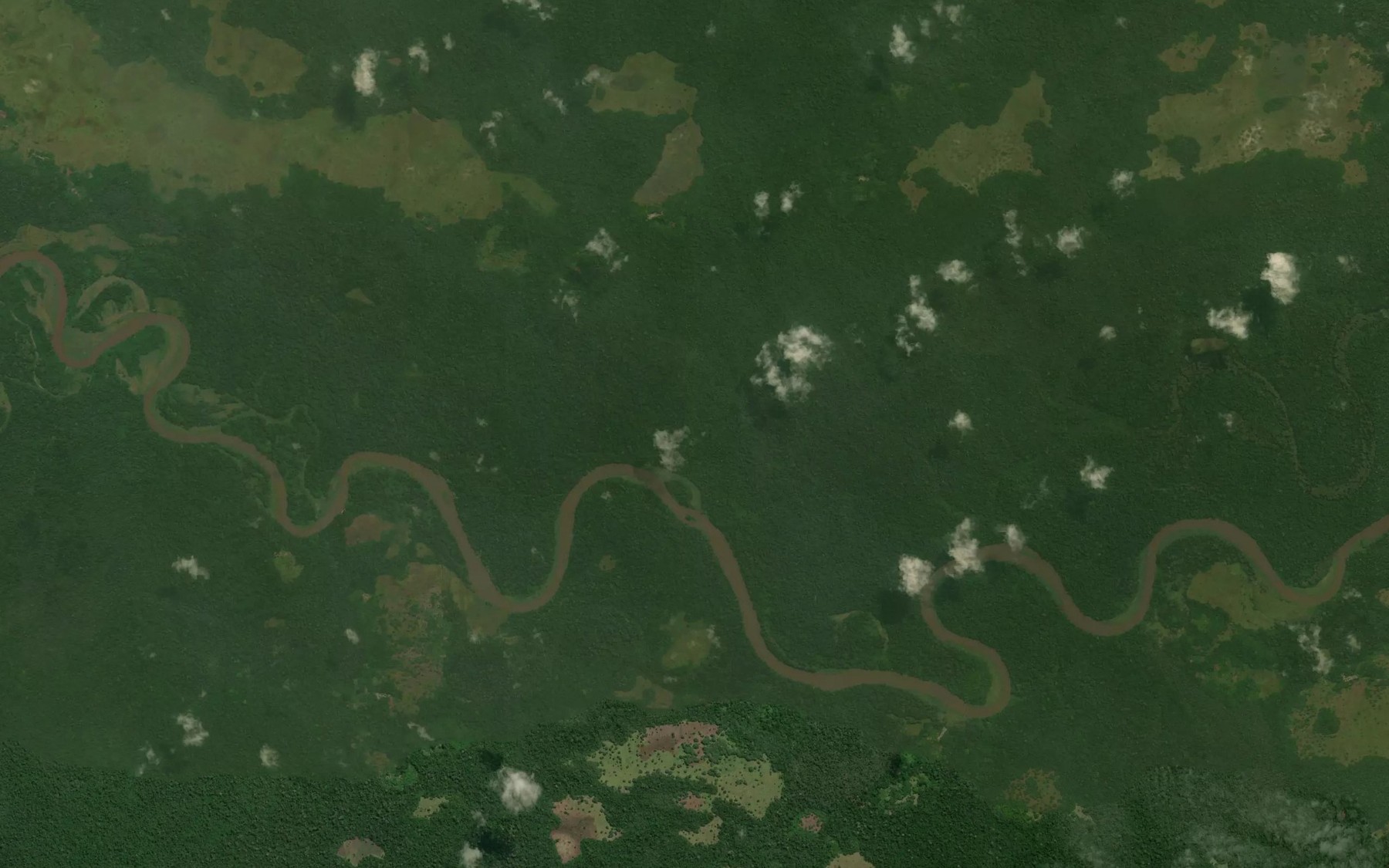 Satellite map of the Olaha
