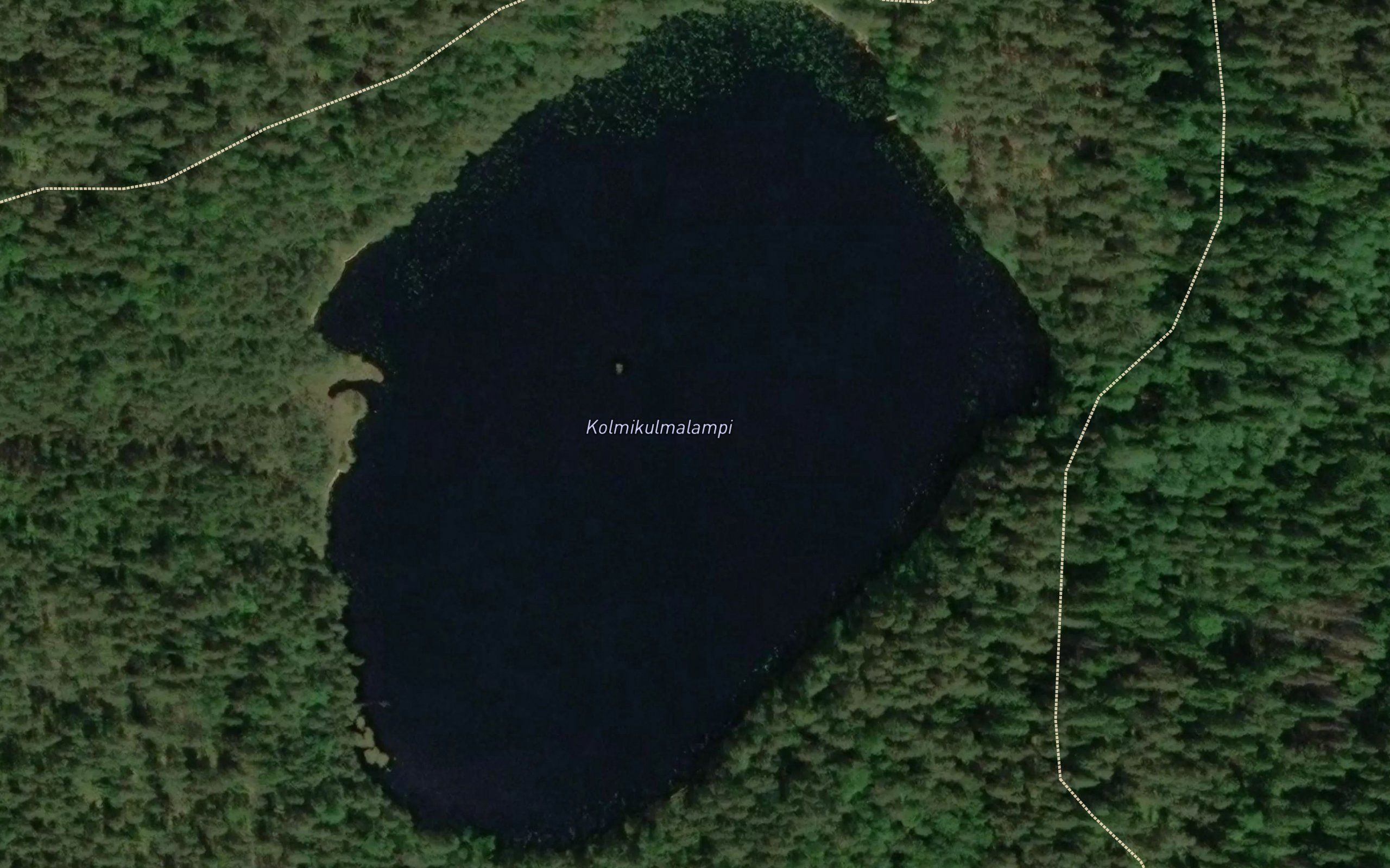 Kolmikulmalampi