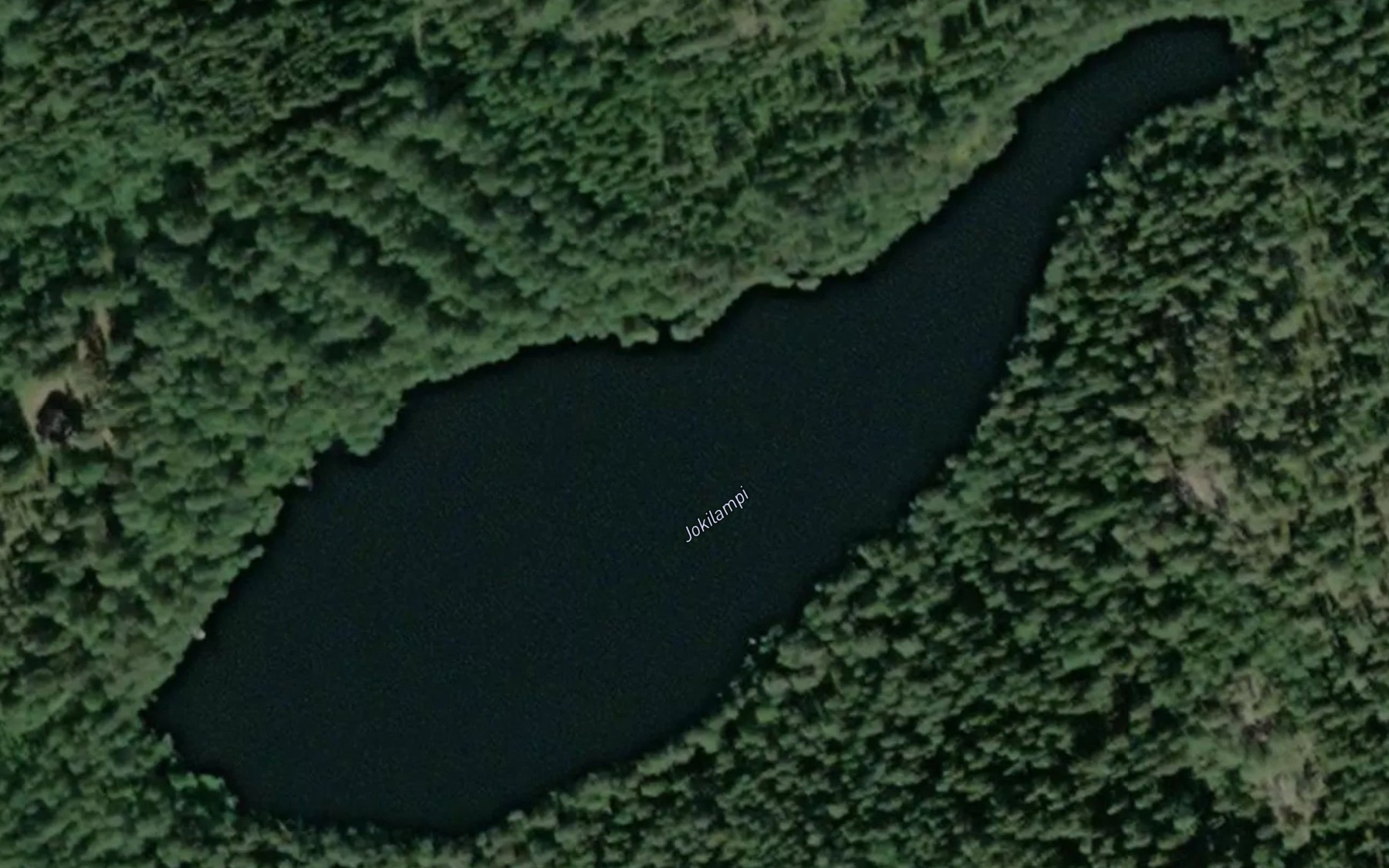 Satellite map of the Jokilampi