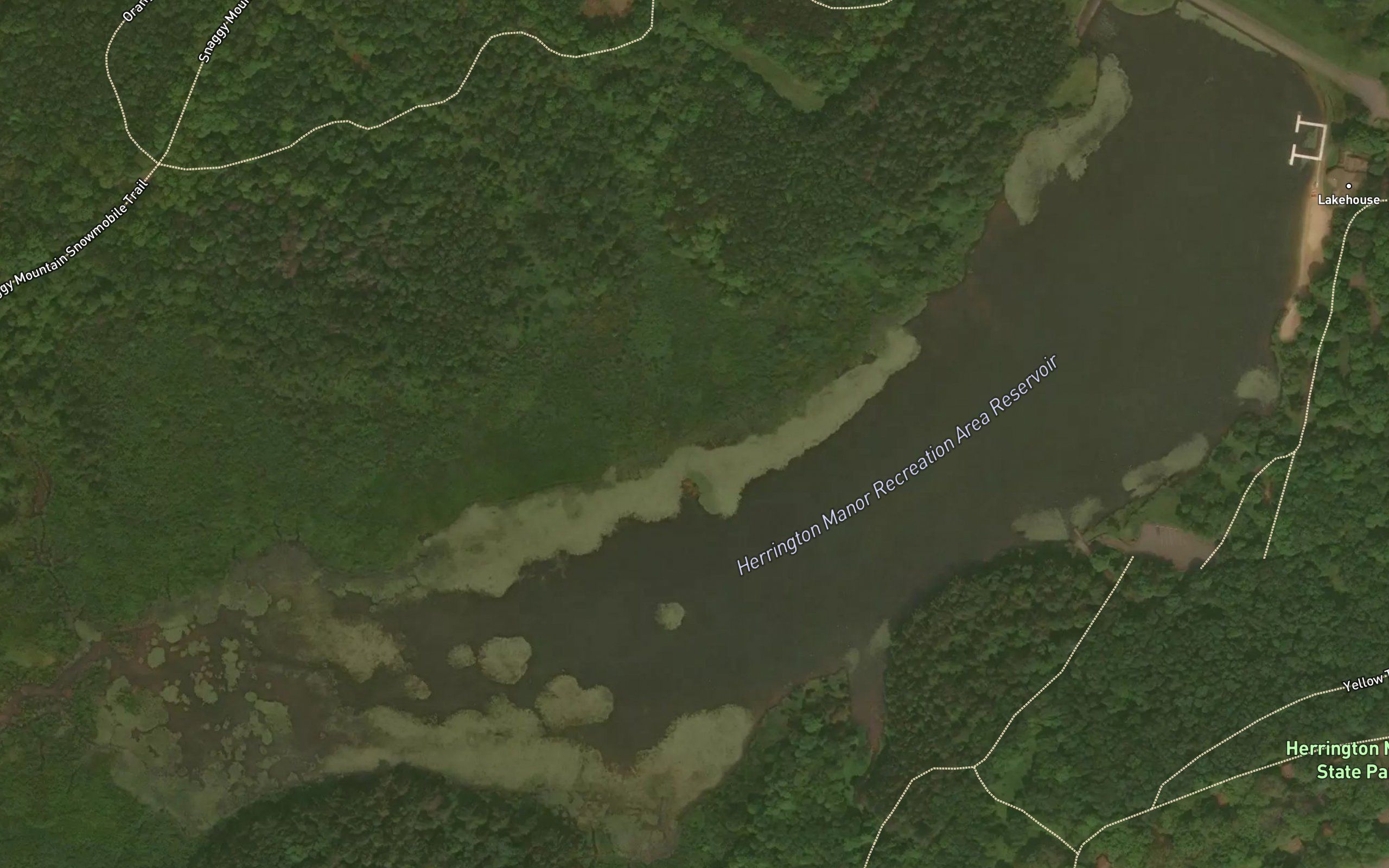 Herrington Manor Recreation Area Reservoir